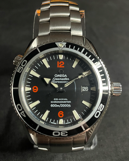 2020 Omega Seamaster Planet Ocean 600M 42MM Black Dial Steel Bracelet (2201.51.00)