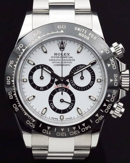 2023 Rolex Cosmograph Daytona "Panda" 40MM White Dial Oyster Bracelet (116500LN)