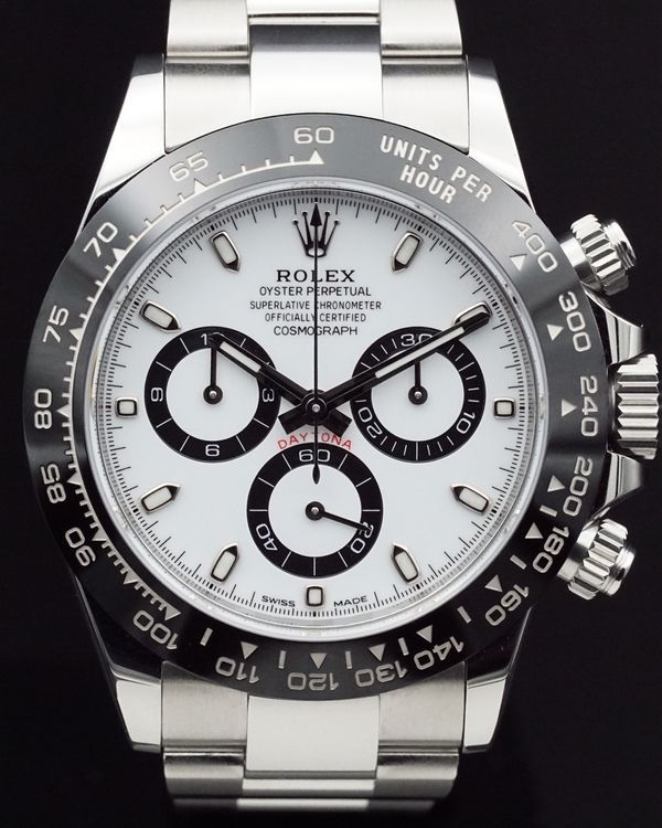 2023 Rolex Cosmograph Daytona "Panda" 40MM White Dial Oyster Bracelet (116500LN)
