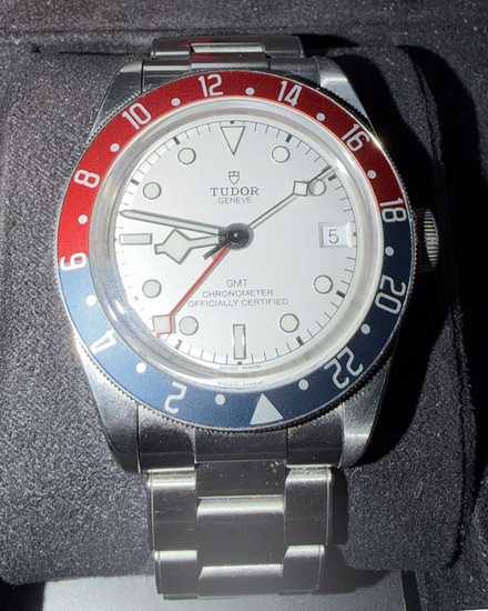 2024 Tudor Black Bay GMT "Pepsi" 41MM White Dial Steel Bracelet (79830RB)