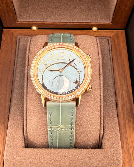 2026 Jaeger-LeCoultre Rendez-Vous Moon 36MM Blue Dial Leather Strap (Q3522480)
