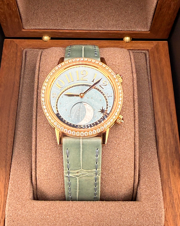 2026 Jaeger-LeCoultre Rendez-Vous Moon 36MM Blue Dial Leather Strap (Q3522480)