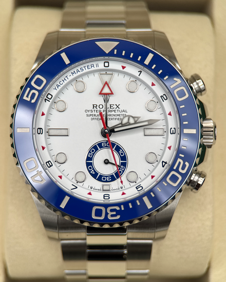 2026 Rolex Yacht-Master 44MM White Dial Oyster Bracelet (126680)