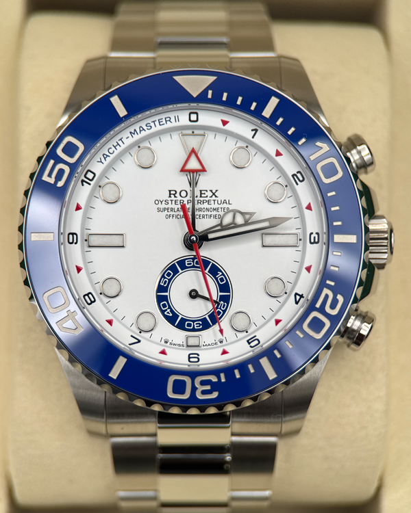 2026 Rolex Yacht-Master 44MM White Dial Oyster Bracelet (126680)
