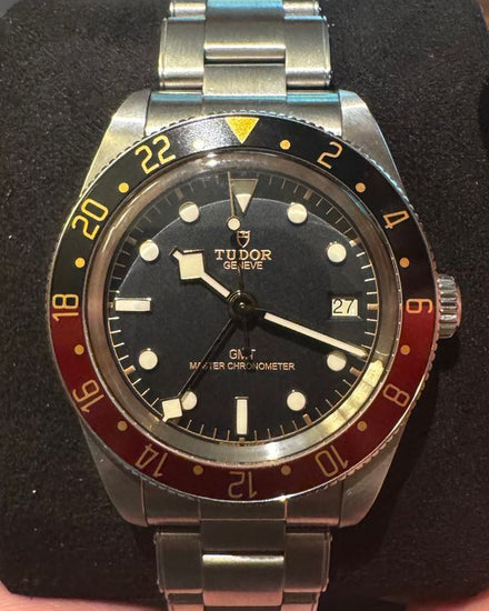 2025 Tudor Black Bay '58 GMT "Coke" 39MM Black Dial Steel Bracelet (7939G1A0NRU)