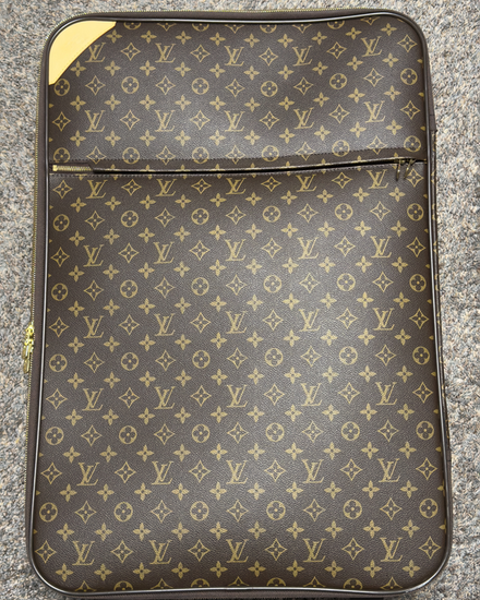 No Reserve - Louis Vuitton Accessories Pégase Monogram Suitcase 14.5 x 21.6 x 7.8IN Canvas Gold-Tone Hardware (Pégase)