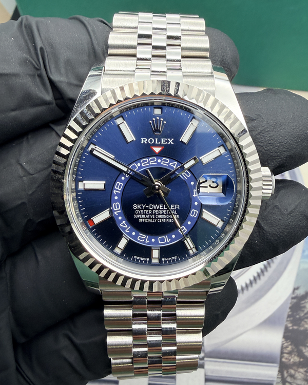 2026 Rolex Sky-Dweller 42MM Blue Dial Jubilee Bracelet (336934)