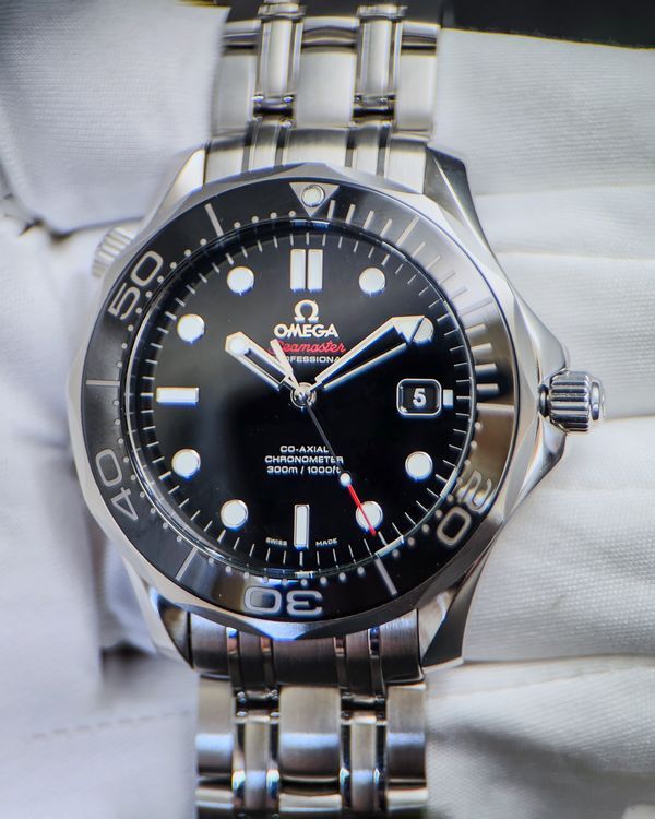 No Reserve - 2019 Omega Seamaster Diver 300M 41MM Black Dial Steel Bracelet (212.30.41.20.01.003)