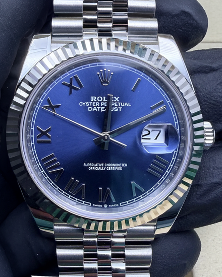 2026 Rolex Datejust 41MM Blue Dial Jubilee Bracelet (126334)
