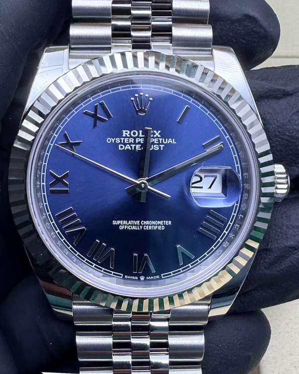 2026 Rolex Datejust 41MM Blue Dial Jubilee Bracelet (126334)