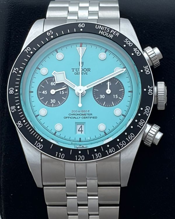 2025 Tudor Black Bay 41MM Blue "Flamingo" Dial Steel Bracelet (79360N)