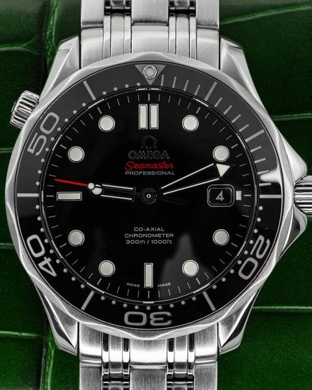 2019 Omega Seamaster Diver 300M 41MM Black Dial Steel Bracelet (212.30.41.20.01.003)