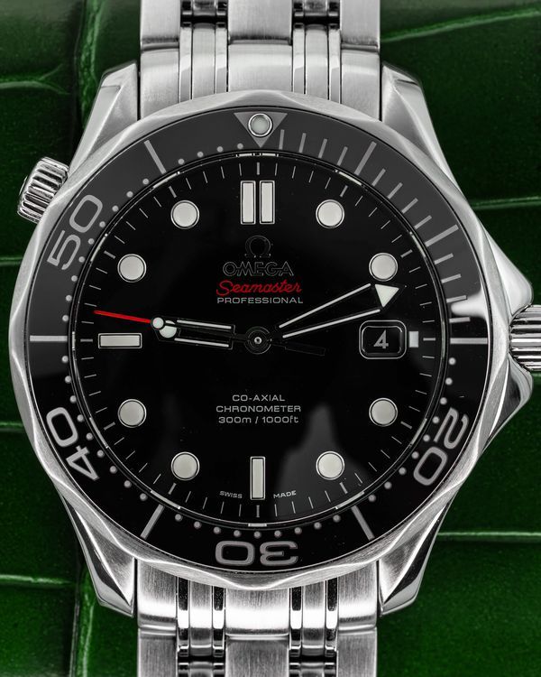 2019 Omega Seamaster Diver 300M 41MM Black Dial Steel Bracelet (212.30.41.20.01.003)