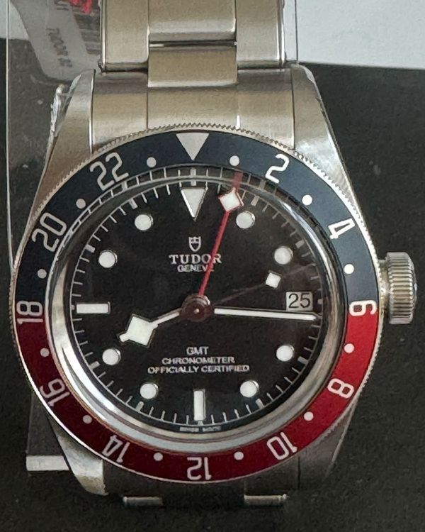 No Reserve - 2026 Tudor Black Bay GMT "Pepsi" 41MM Black Dial Steel Bracelet (79830RB)