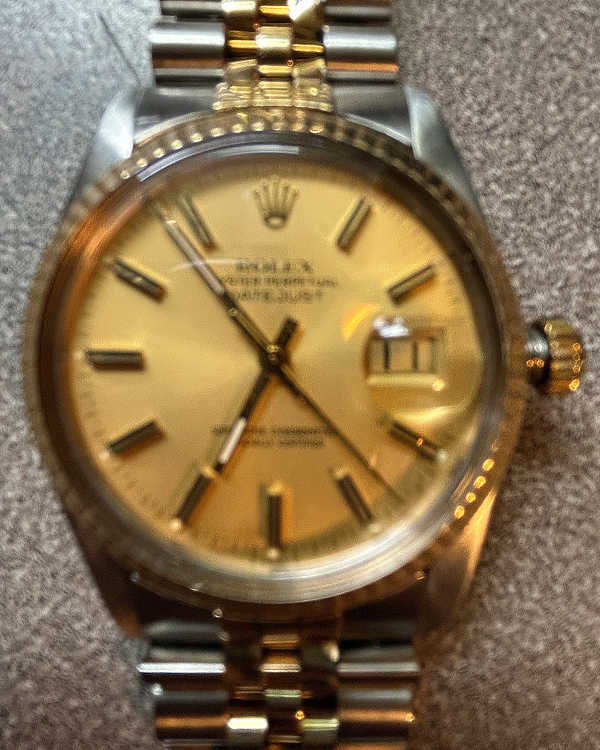 Rolex Datejust 36MM Champagne Dial Two-Tone Jubilee Bracelet (16013)