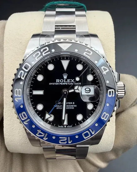 2026 Rolex GMT-Master II "Batman" 40MM Black Dial Oyster Bracelet (126710BLNR)