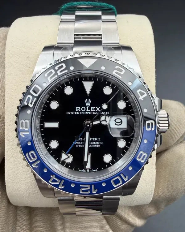 2026 Rolex GMT-Master II "Batman" 40MM Black Dial Oyster Bracelet (126710BLNR)
