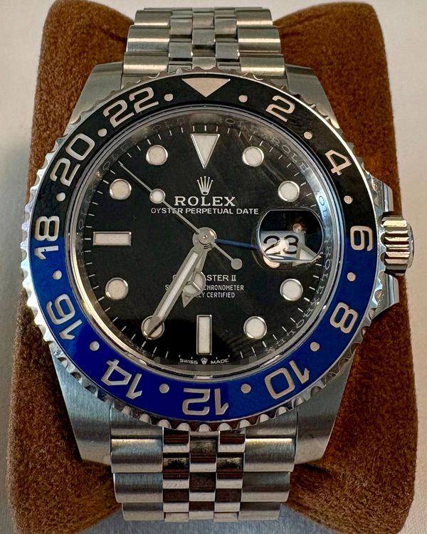 2025 Rolex GMT-Master II “Batgirl” 40MM Black Dial Jubilee Bracelet (126710BLNR)
