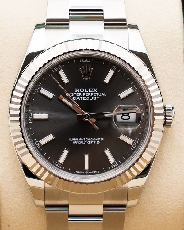 2026 Rolex Datejust 41MM White Dial Oyster Bracelet (126334)