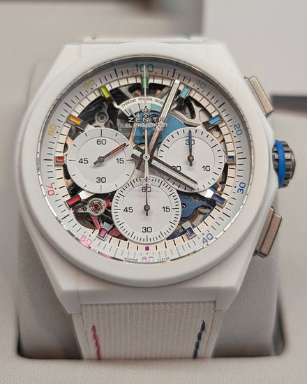 2023 Zenith Defy El Primero 21 Chroma II L.E. 44MM Skeleton Dial Rubber Strap (49.9014.9004/01.R953)
