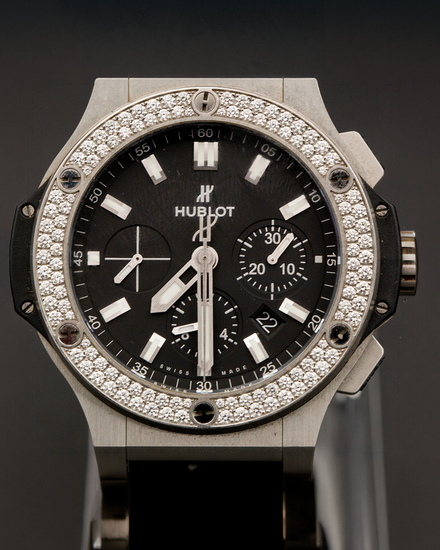 2022 Hublot Big Bang 44MM Black Dial Rubber Strap (301.SX.1170.RX.1104)