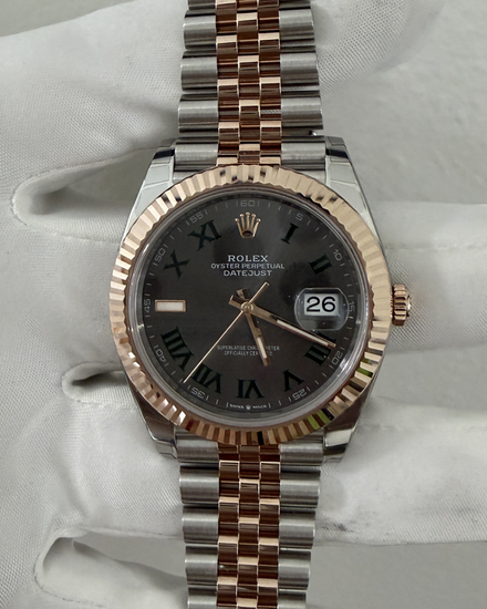 2026 Rolex Datejust "Wimbledon" 41MM Slate Dial Two-Tone Jubilee Bracelet (126331)