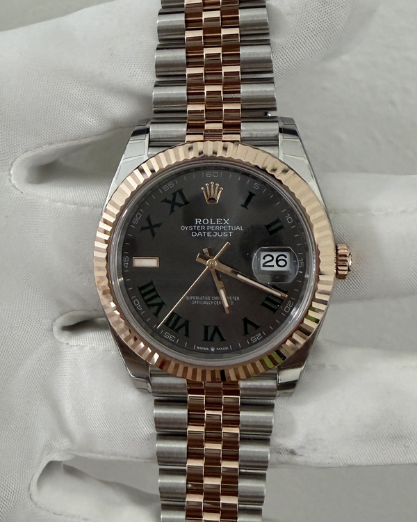 2026 Rolex Datejust "Wimbledon" 41MM Slate Dial Two-Tone Jubilee Bracelet (126331)