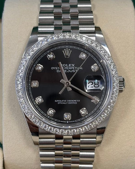 2026 Rolex Datejust 36MM Black Dial Jubilee Bracelet (126284RBR)
