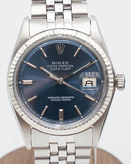 Rolex Datejust 36MM Blue Dial Jubilee Bracelet (1601)