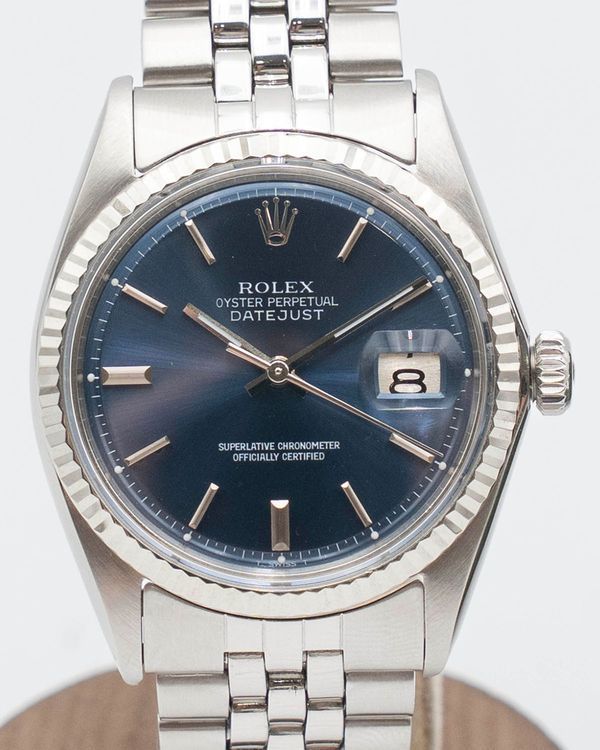 Rolex Datejust 36MM Black Dial Jubilee Bracelet (1601)