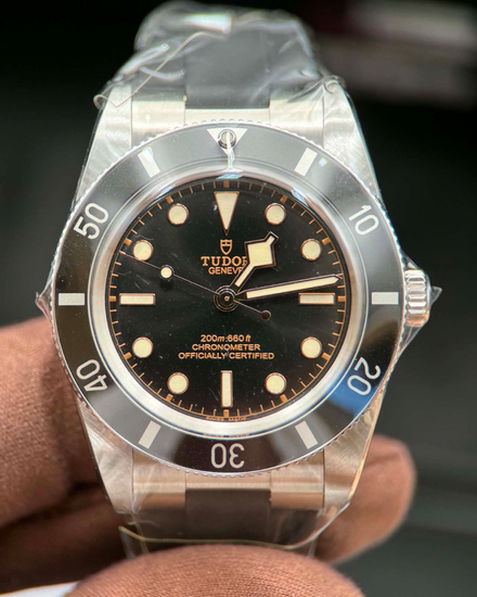 2026 Tudor Black Bay '54 37MM Black Dial Rubber Strap (79000N)