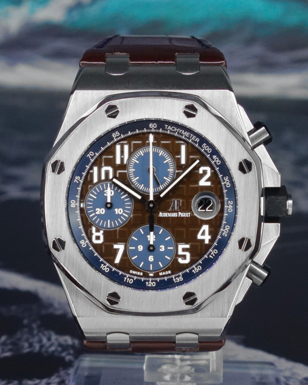 2019 Audemars Piguet Royal Oak Offshore Chronograph "Havana" 42MM Brown Dial Rubber Strap (26470ST.OO.A099CR.01)
