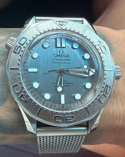 2026 Omega Seamaster Diver 300M 42MM Grey Dial Steel Bracelet (210.30.42.20.06.002)