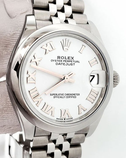 2023 Rolex Datejust 31MM White Dial Jubilee Bracelet (278240)
