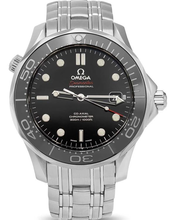 2019 Omega Seamaster Diver 300M 41MM Black Dial Steel Bracelet (212.30.41.20.01.003)