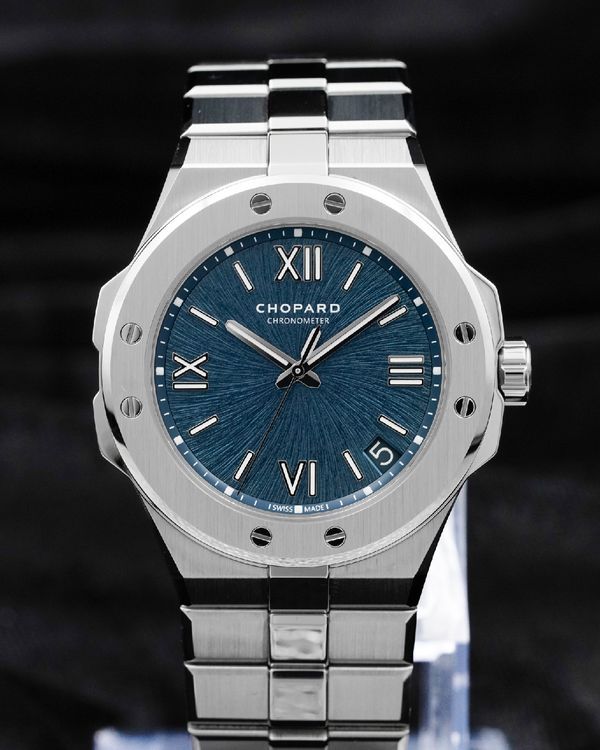 2025 Chopard Alpine Eagle 41MM Blue Dial Steel Bracelet (298600-3001)