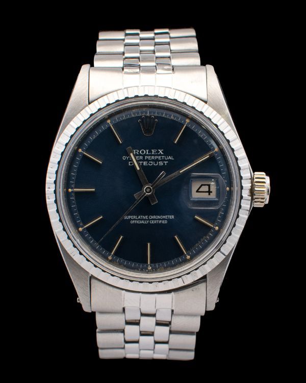 1971 Rolex Datejust 36MM Blue Dial Jubilee Bracelet (1603)