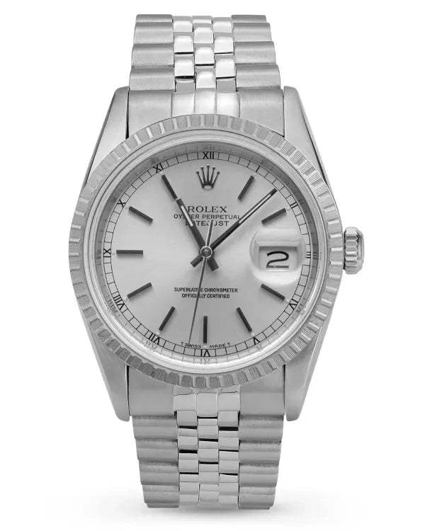 Rolex Datejust 36MM Silver Dial Jubilee Bracelet (16220)