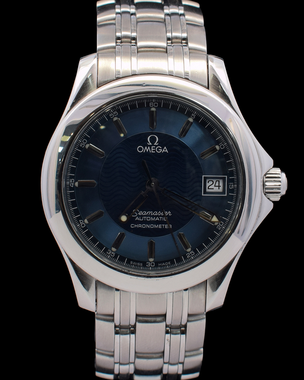 Omega Seamaster 36MM Blue Wave Dial Steel Bracelet (2501.81)
