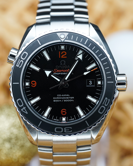 No Reserve - 2025 Omega Seamaster Planet Ocean 600M 45.5MM Black Dial Steel Bracelet (232.30.46.21.01.003)