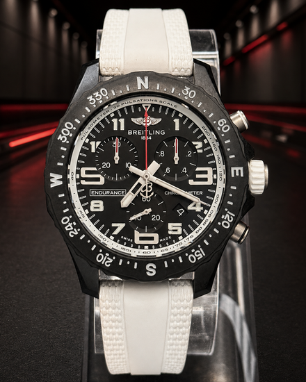 No Reserve - 2026 Breitling Endurance Pro 38MM Quartz Black Dial Rubber Strap (X83310A71B1S1)