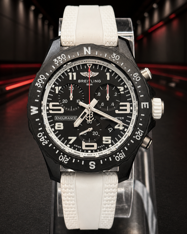 No Reserve - 2026 Breitling Endurance Pro 38MM Quartz Black Dial Rubber Strap (X83310A71B1S1)