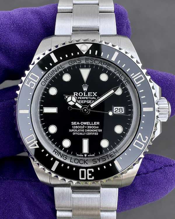 Rolex Sea-Dweller Deepsea 44MM Black Dial Oyster Bracelet (136660)
