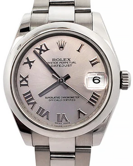 Rolex Datejust 31MM Silver Dial Oyster Bracelet (178240)