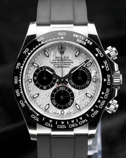 2023 Rolex Cosmograph Daytona 40MM Meteorite Dial Oysterflex Strap (116519LN)