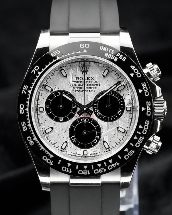 2023 Rolex Cosmograph Daytona 40MM Meteorite Dial Oysterflex Strap (116519LN)
