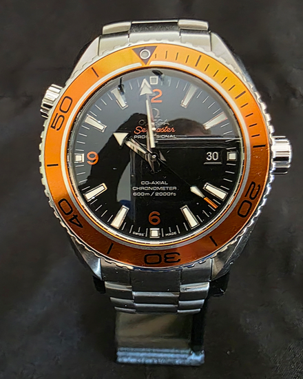 2021 Omega Seamaster Planet Ocean 600M 45.5MM Black Dial Steel Bracelet (232.30.46.21.01.002)