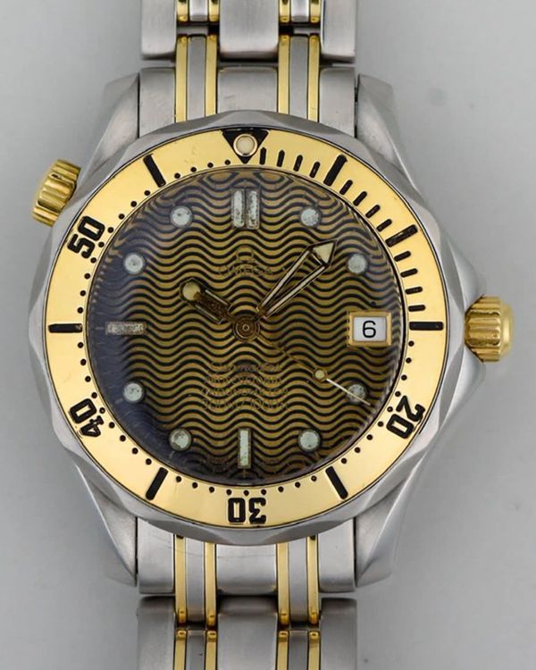 No Reserve - Omega Seamaster 300 36MM Blue Dial Two-Tone Bracelet (2352.80)