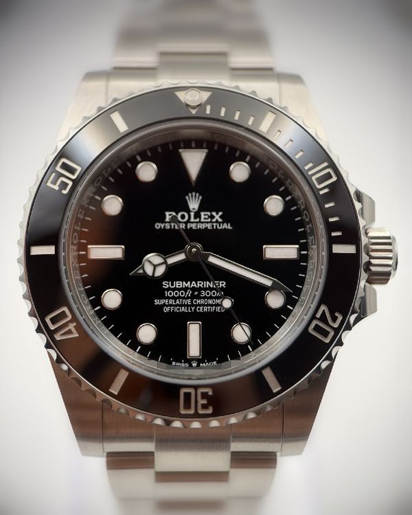 2025 Rolex Submariner No-Date 41MM Black Dial Oyster Bracelet (124060)