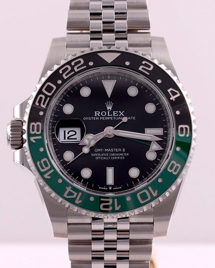 2026 Rolex GMT-Master II "Sprite" 40MM Black Dial Jubilee Bracelet (126720VTNR)